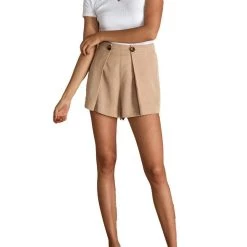 Best reviews of β Sancia The Eveline π© Womens Tencel High Waist π Dress Shorts π₯°