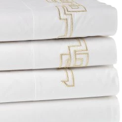 Best reviews of 😀 Dea Italian Linens Greek Embroidered Sheet Set ✔️