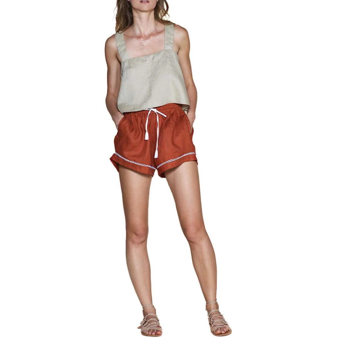 Best Sale π Sancia Cybranet π© Womens Linen Sleeveless Crop Top π 2 Best Sale π Sancia Cybranet π© Womens Linen Sleeveless Crop Top π - Image 2