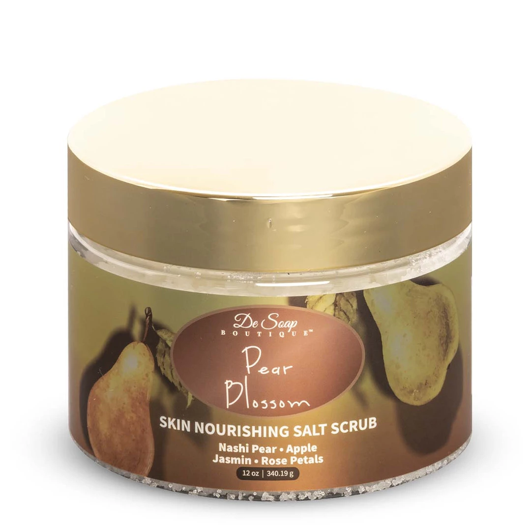 Best deal π De Soap Boutique Pear Blossom - Skin Nourishing Salt Scrub π 1 Best deal π De Soap Boutique Pear Blossom - Skin Nourishing Salt Scrub π