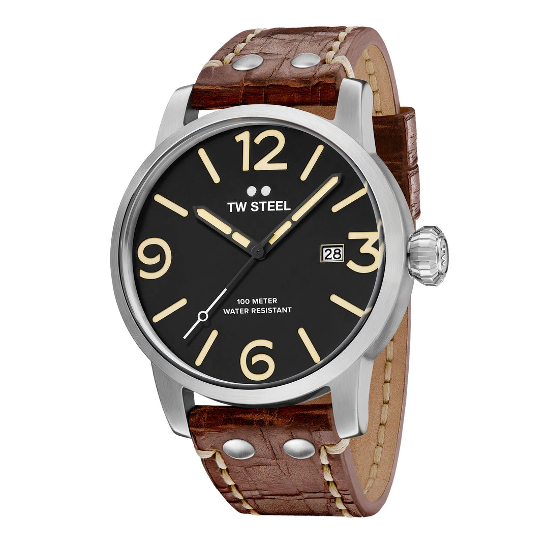 Coupon ✨ TW Steel Men's Maverick 45mm Quartz ⌚ Watch ✨ 1 Coupon ✨ TW Steel Men's Maverick 45mm Quartz ⌚ Watch ✨