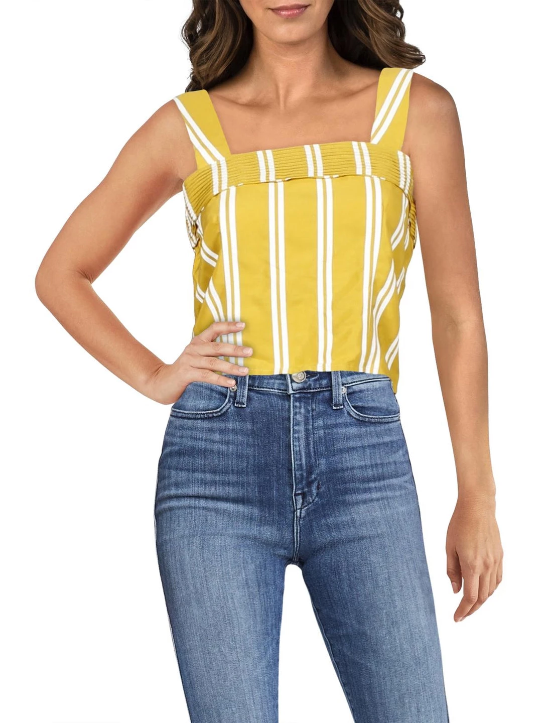 Promo π Sancia Cibile π© Womens Tencel Blend Square Neck Crop Top βοΈ 2 Promo π Sancia Cibile π© Womens Tencel Blend Square Neck Crop Top βοΈ - Image 2