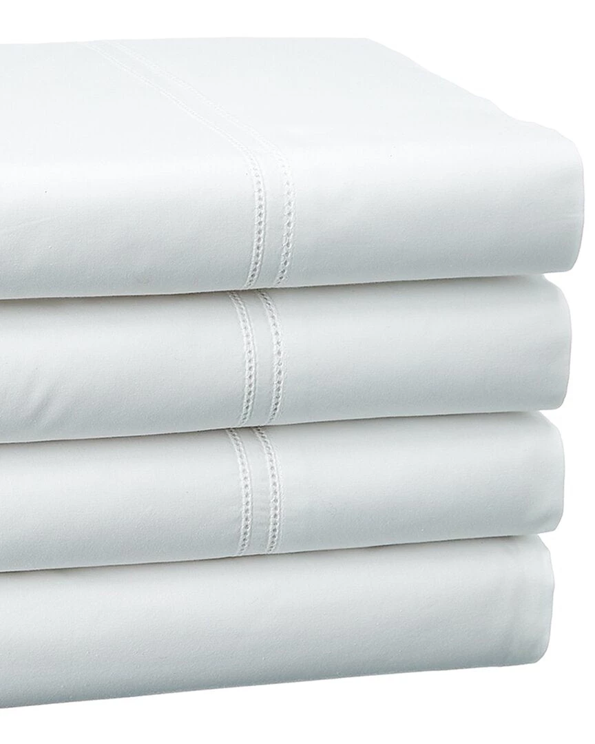 Outlet ⌛ Dea Italian Linens Sinfonia Toscana by DEA Lusso Double Hemstitch Percale Sheet Set ⭐ 1 Outlet ⌛ Dea Italian Linens Sinfonia Toscana by DEA Lusso Double Hemstitch Percale Sheet Set ⭐