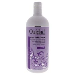 Best reviews of ✨ Curl Immersion No-Lather Coconut Cream Cleansing Conditioner by Ouidad for Unisex - 33.8 oz Conditioner 👏
