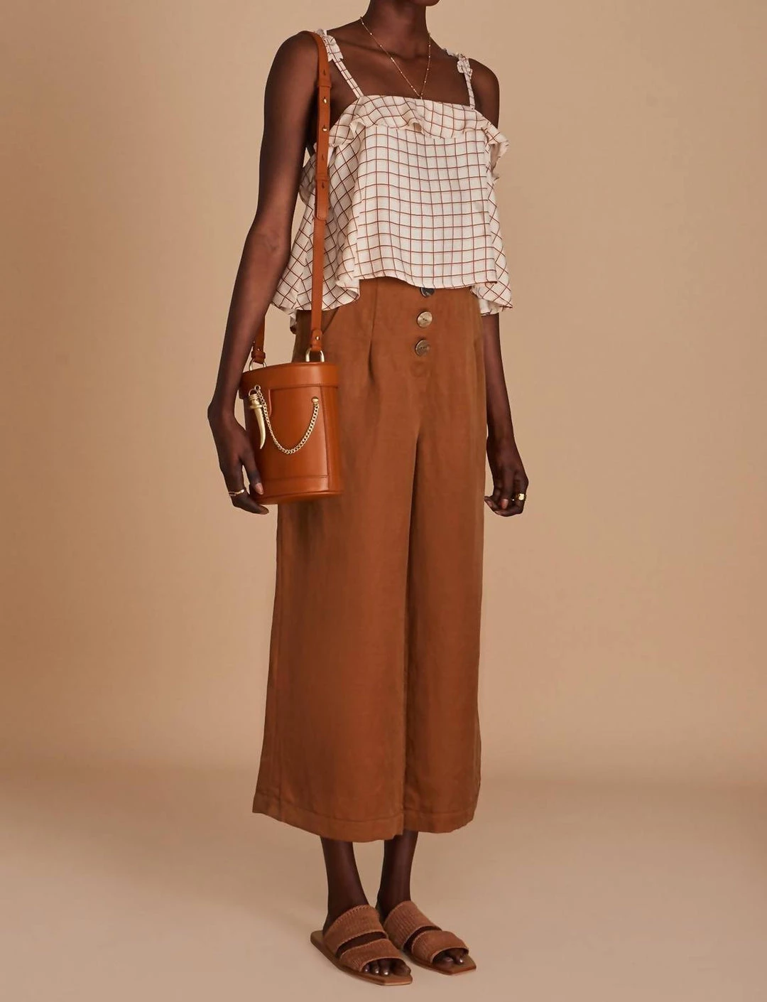 Buy π Sancia The Marquesa Top In Savanne Check - π© women π 2 Buy π Sancia The Marquesa Top In Savanne Check - π© women π - Image 2