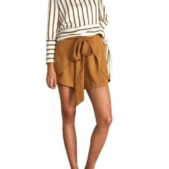 Cheapest π Sancia The Milou π© Womens Linen Blend V-Neck Blouse π