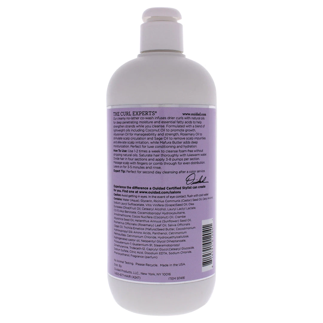 Cheapest π Curl Immersion No-Lather Coconut Cream Cleansing Conditioner by Ouidad for Unisex - 16 oz Conditioner β€οΈ 2 Cheapest π Curl Immersion No-Lather Coconut Cream Cleansing Conditioner by Ouidad for Unisex - 16 oz Conditioner β€οΈ - Image 2
