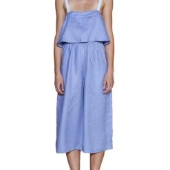 Best Pirce π Sancia Lasson π© Womens Linen Cut-Out Jumpsuit π