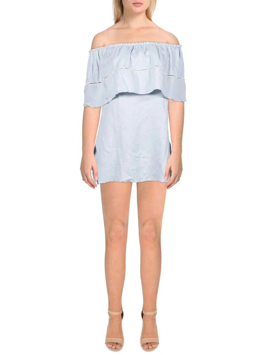 Promo π€© Sancia Riviera π© Womens Linen Off The Shoulder Shift π Dress π 3 Promo π€© Sancia Riviera π© Womens Linen Off The Shoulder Shift π Dress π - Image 3